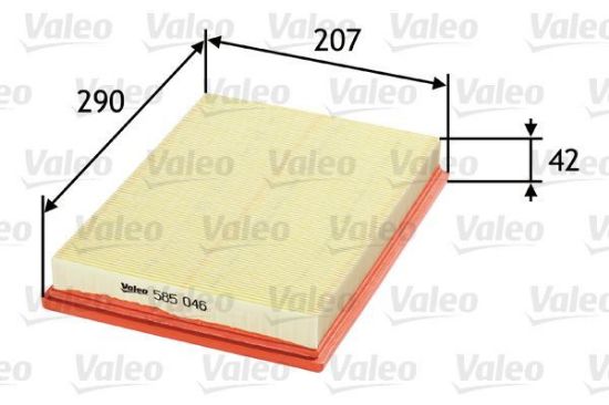 Obrázok Vzduchový filter VALEO  585046