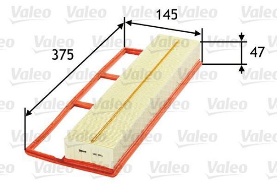 Obrázok Vzduchový filter VALEO  585075