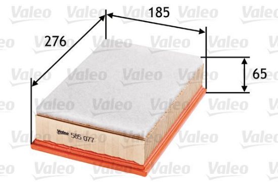 Obrázok Vzduchový filter VALEO  585077
