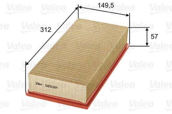 Obrázok Vzduchový filter VALEO  585084