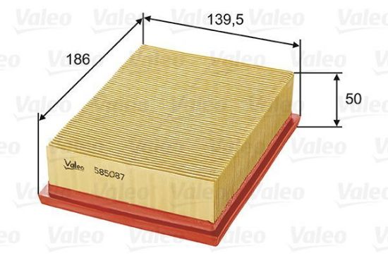 Obrázok Vzduchový filter VALEO  585087
