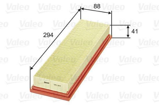 Obrázok Vzduchový filter VALEO  585104