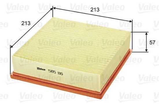 Obrázok Vzduchový filter VALEO  585116