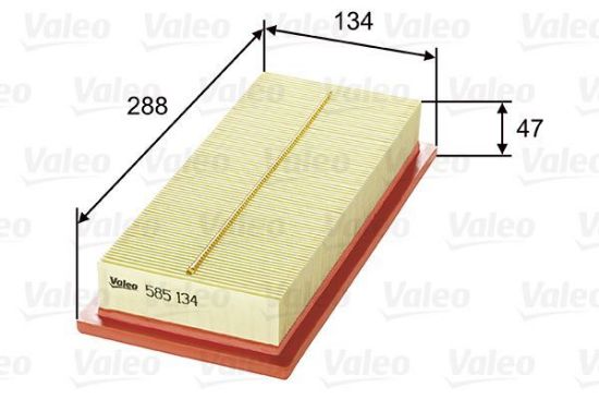 Obrázok Vzduchový filter VALEO  585134
