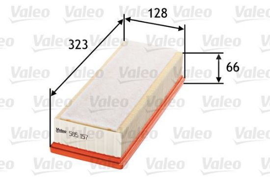 Obrázok Vzduchový filter VALEO  585157
