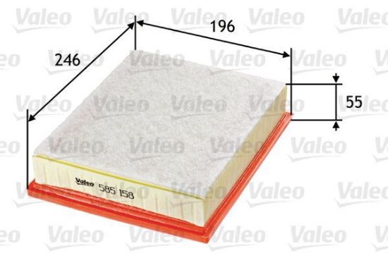 Obrázok Vzduchový filter VALEO  585158