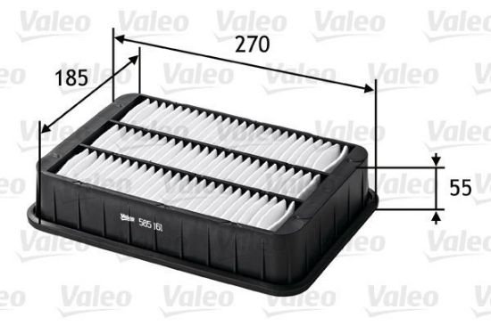 Obrázok Vzduchový filter VALEO  585161