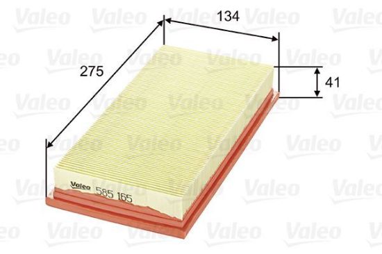 Obrázok Vzduchový filter VALEO  585165