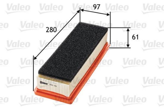 Obrázok Vzduchový filter VALEO  585181