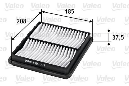 Obrázok Vzduchový filter VALEO  585197