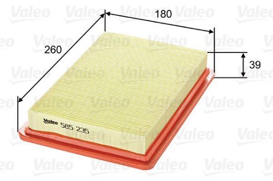Obrázok Vzduchový filter VALEO  585235
