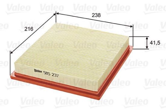 Obrázok Vzduchový filter VALEO  585237