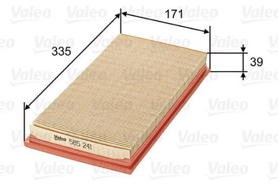 Obrázok Vzduchový filter VALEO  585241