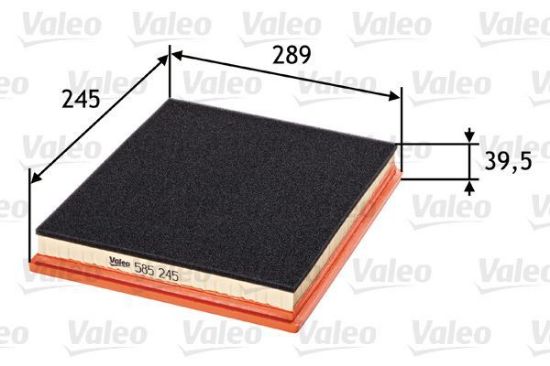 Obrázok Vzduchový filter VALEO  585245