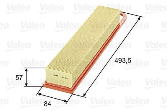 Obrázok Vzduchový filter VALEO  585247