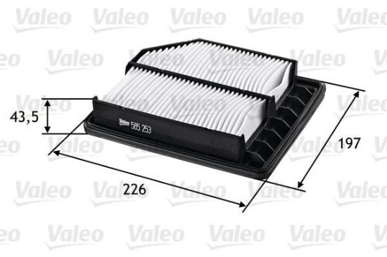Obrázok Vzduchový filter VALEO  585253