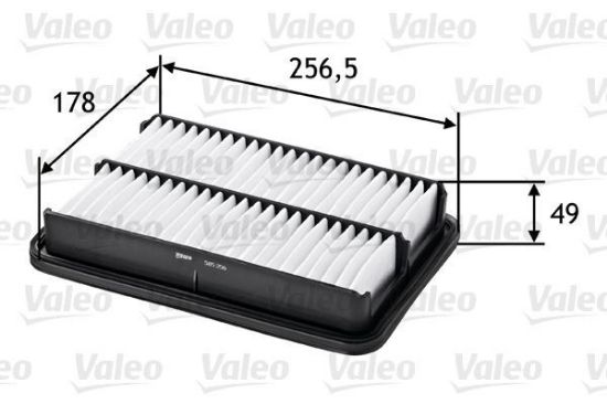 Obrázok Vzduchový filter VALEO  585256