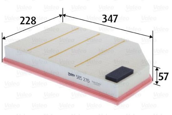 Obrázok Vzduchový filter VALEO  585276
