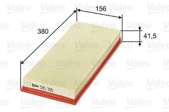 Obrázok Vzduchový filter VALEO  585309