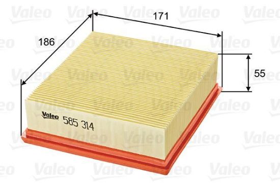 Obrázok Vzduchový filter VALEO  585314