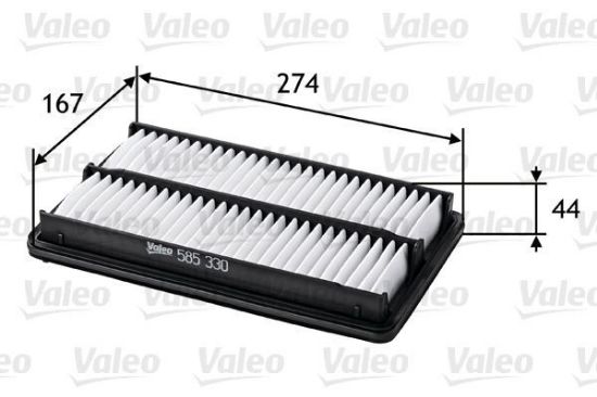 Obrázok Vzduchový filter VALEO  585330