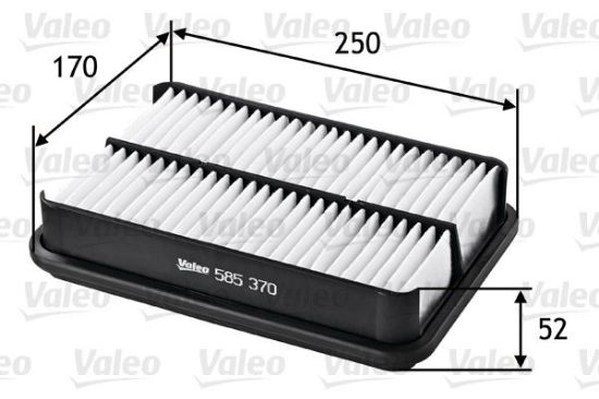 Obrázok Vzduchový filter VALEO  585370