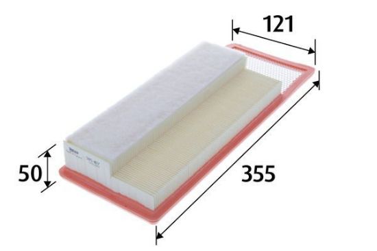 Obrázok Vzduchový filter VALEO  585407