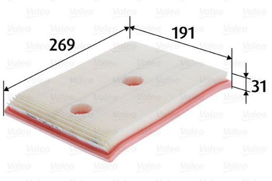 Obrázok Vzduchový filter VALEO  585431