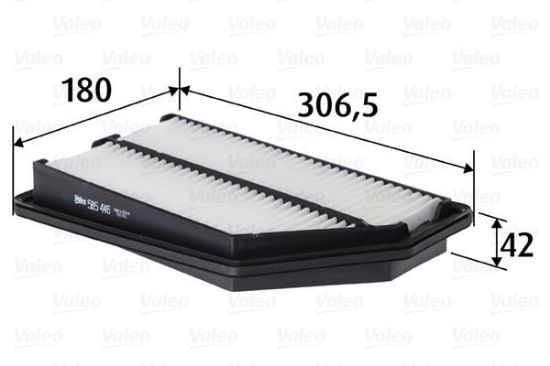Obrázok Vzduchový filter VALEO  585446