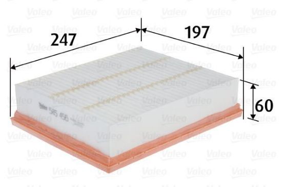 Obrázok Vzduchový filter VALEO  585456