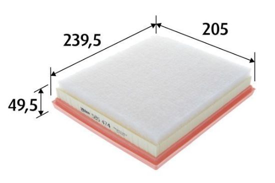 Obrázok Vzduchový filter VALEO  585474