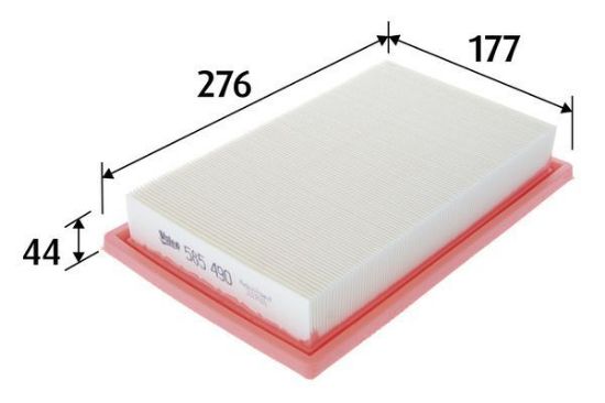 Obrázok Vzduchový filter VALEO  585490