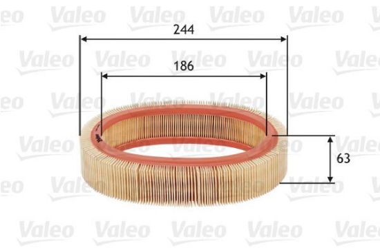 Obrázok Vzduchový filter VALEO  585606