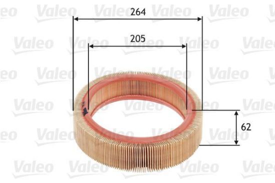 Obrázok Vzduchový filter VALEO  585607