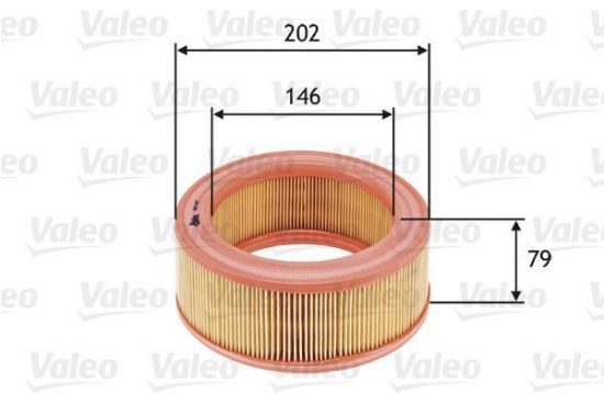 Obrázok Vzduchový filter VALEO  585642