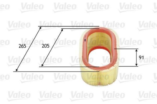 Obrázok Vzduchový filter VALEO  585647