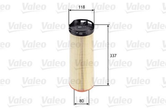 Obrázok Vzduchový filter VALEO  585648