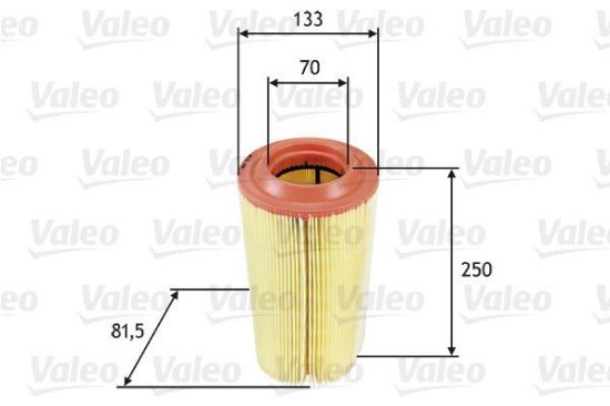 Obrázok Vzduchový filter VALEO  585649