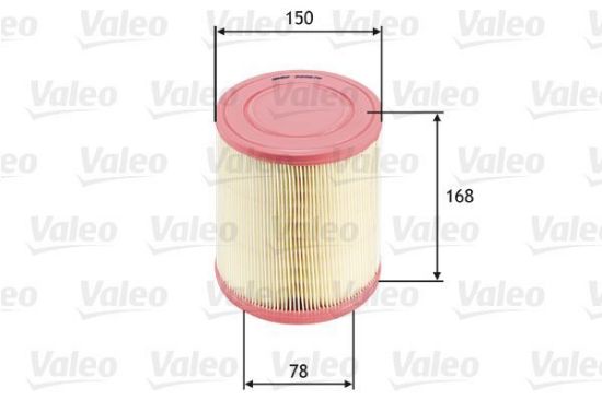 Obrázok Vzduchový filter VALEO  585676