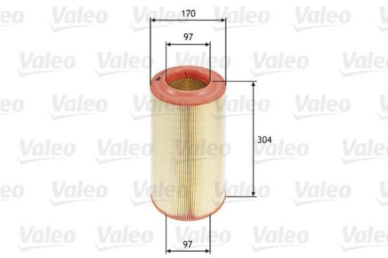 Obrázok Vzduchový filter VALEO  585694