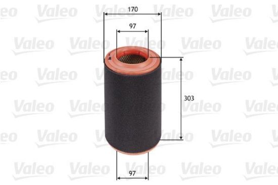 Obrázok Vzduchový filter VALEO  585695