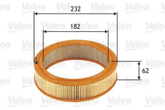 Obrázok Vzduchový filter VALEO  585696