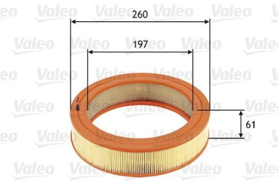 Obrázok Vzduchový filter VALEO  585698