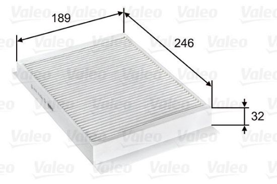 Obrázok Filter vnútorného priestoru VALEO  ESSENTIAL 715751