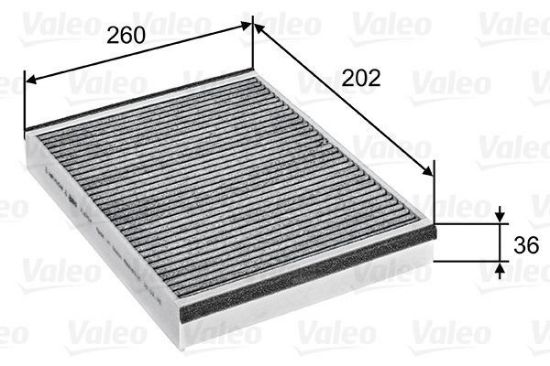 Obrázok Filter vnútorného priestoru VALEO  PROTECT 715757