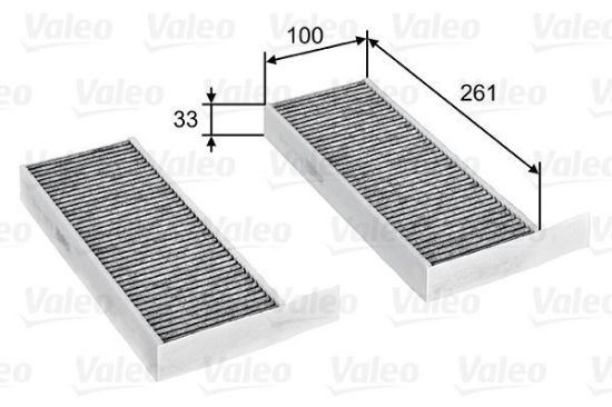 Obrázok Filter vnútorného priestoru VALEO  PROTECT 715805