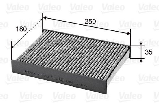 Obrázok Filter vnútorného priestoru VALEO  PROTECT 715820