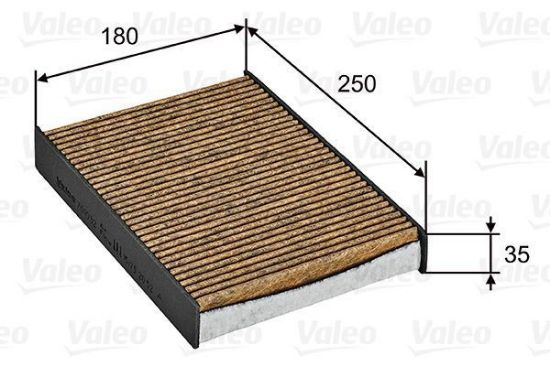 Obrázok Filter vnútorného priestoru VALEO  PROTECT MAX 701032
