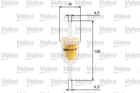 Obrázok Palivový filter VALEO  587000