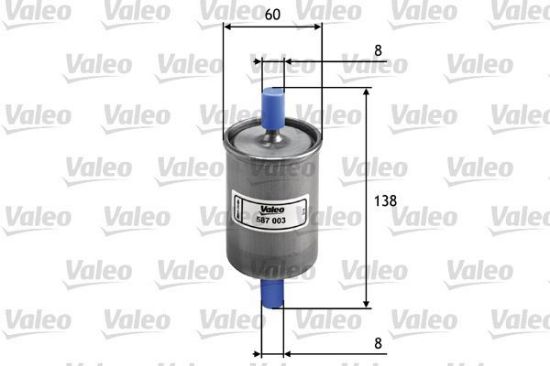 Obrázok Palivový filter VALEO  587003